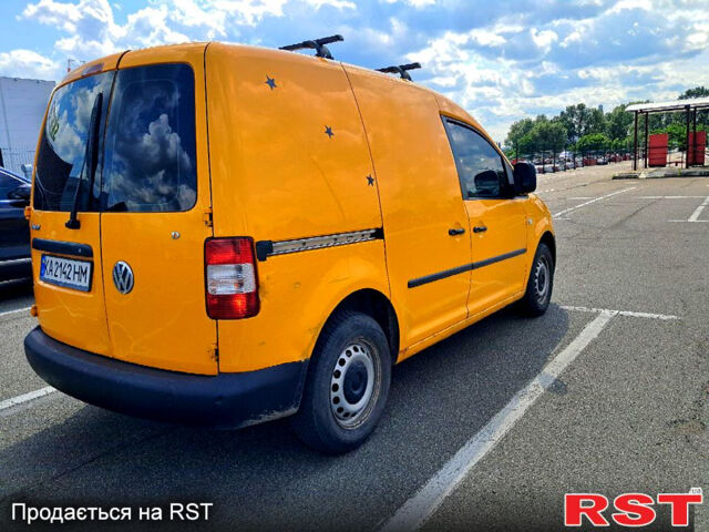 Жовтий Фольксваген Кадді, об'ємом двигуна 2 л та пробігом 360 тис. км за 3500 $, фото 4 на Automoto.ua