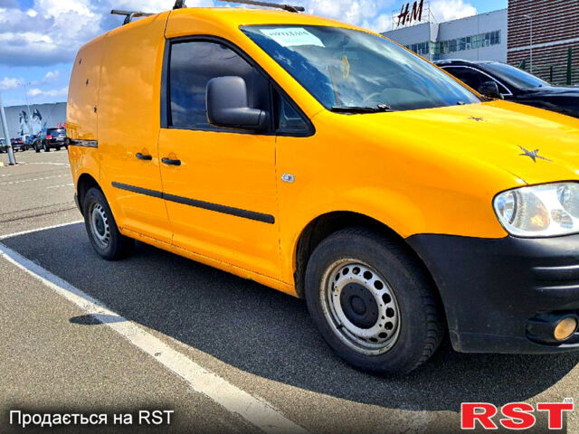 Жовтий Фольксваген Кадді, об'ємом двигуна 2 л та пробігом 360 тис. км за 3500 $, фото 2 на Automoto.ua