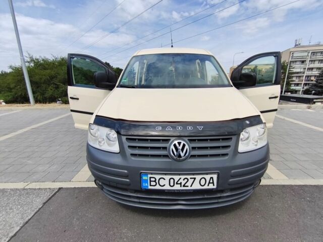 Жовтий Фольксваген Кадді, об'ємом двигуна 1.9 л та пробігом 320 тис. км за 8999 $, фото 1 на Automoto.ua