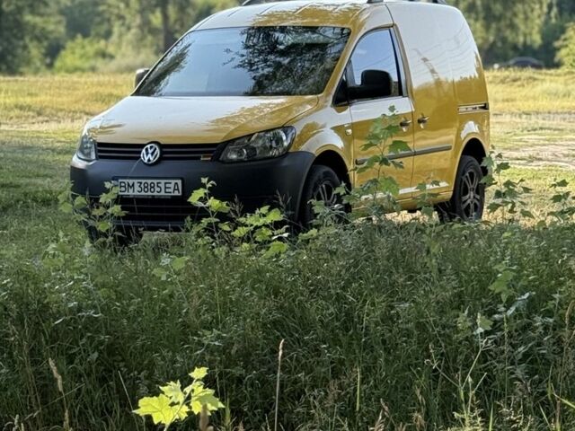 Жовтий Фольксваген Кадді, об'ємом двигуна 2 л та пробігом 200 тис. км за 7000 $, фото 1 на Automoto.ua