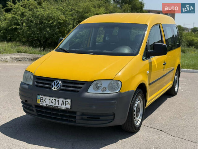 Желтый Фольксваген Кадди, объемом двигателя 1.9 л и пробегом 340 тыс. км за 4700 $, фото 11 на Automoto.ua