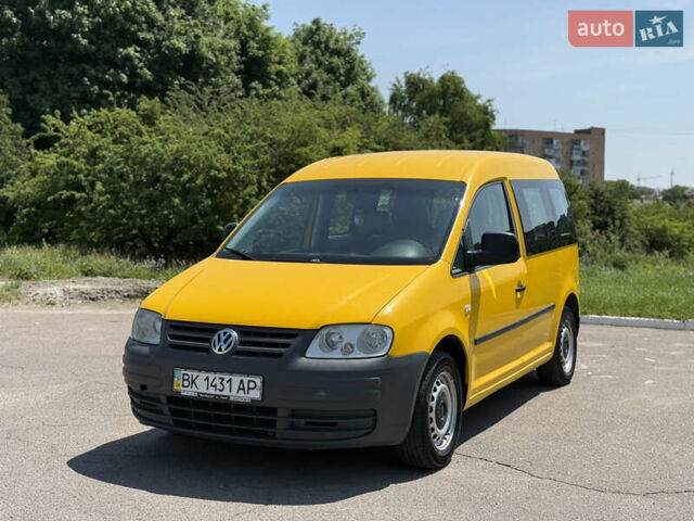 Желтый Фольксваген Кадди, объемом двигателя 1.9 л и пробегом 340 тыс. км за 4700 $, фото 13 на Automoto.ua