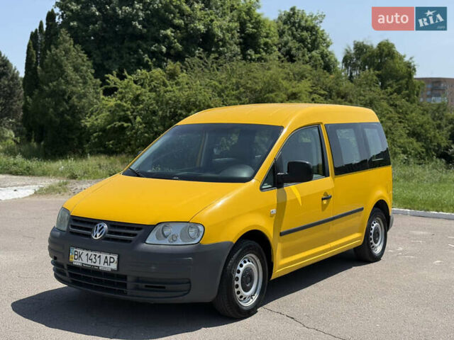Желтый Фольксваген Кадди, объемом двигателя 1.9 л и пробегом 340 тыс. км за 4700 $, фото 8 на Automoto.ua