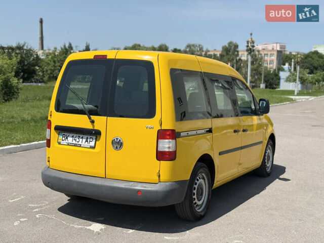 Желтый Фольксваген Кадди, объемом двигателя 1.9 л и пробегом 340 тыс. км за 4700 $, фото 30 на Automoto.ua