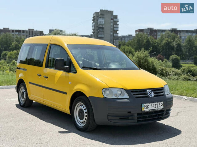 Желтый Фольксваген Кадди, объемом двигателя 1.9 л и пробегом 340 тыс. км за 4700 $, фото 4 на Automoto.ua