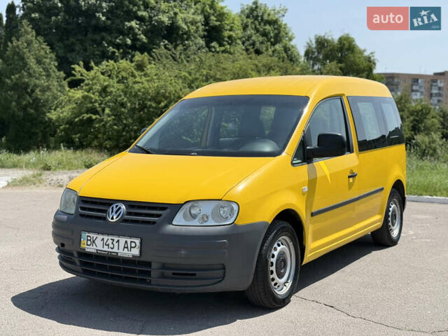 Желтый Фольксваген Кадди, объемом двигателя 1.9 л и пробегом 340 тыс. км за 4700 $, фото 9 на Automoto.ua