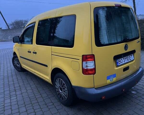 Жовтий Фольксваген Кадді, об'ємом двигуна 1.97 л та пробігом 270 тис. км за 3800 $, фото 2 на Automoto.ua