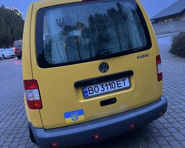 Жовтий Фольксваген Кадді, об'ємом двигуна 1.97 л та пробігом 270 тис. км за 3800 $, фото 3 на Automoto.ua