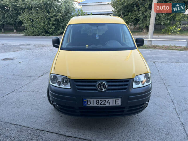 Жовтий Фольксваген Кадді, об'ємом двигуна 2 л та пробігом 213 тис. км за 5400 $, фото 3 на Automoto.ua