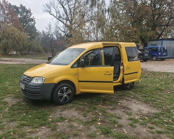 Желтый Фольксваген Кадди, объемом двигателя 1.9 л и пробегом 334 тыс. км за 5000 $, фото 13 на Automoto.ua