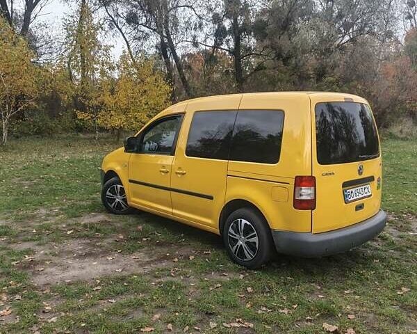 Желтый Фольксваген Кадди, объемом двигателя 1.9 л и пробегом 334 тыс. км за 5000 $, фото 10 на Automoto.ua