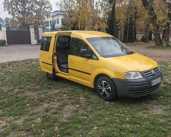 Желтый Фольксваген Кадди, объемом двигателя 1.9 л и пробегом 334 тыс. км за 5000 $, фото 12 на Automoto.ua