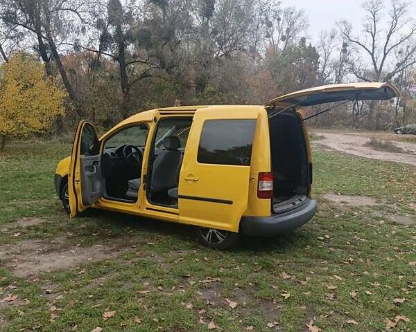 Желтый Фольксваген Кадди, объемом двигателя 1.9 л и пробегом 334 тыс. км за 5000 $, фото 16 на Automoto.ua