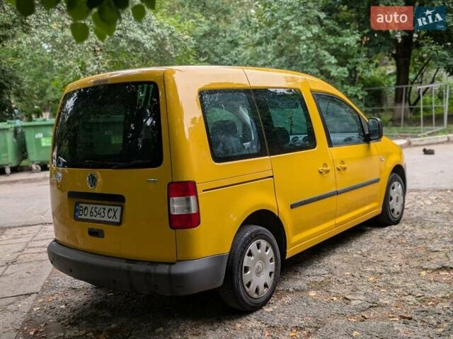 Жовтий Фольксваген Кадді, об'ємом двигуна 1.9 л та пробігом 330 тис. км за 4850 $, фото 4 на Automoto.ua