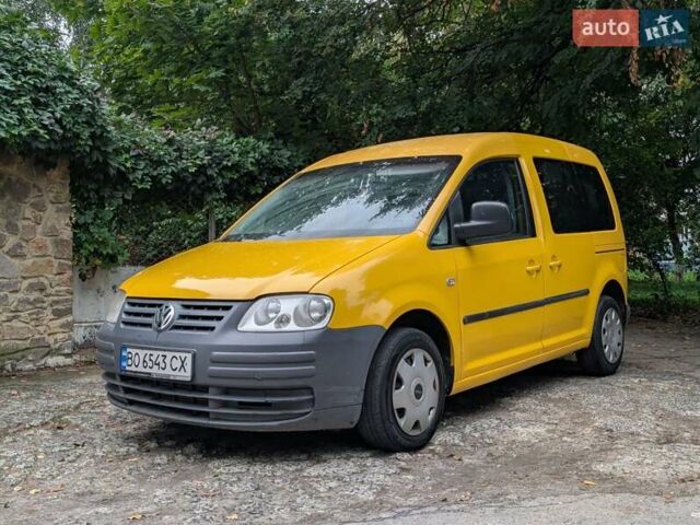 Жовтий Фольксваген Кадді, об'ємом двигуна 1.9 л та пробігом 330 тис. км за 4850 $, фото 10 на Automoto.ua