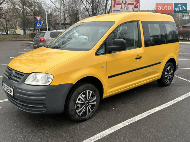 Жовтий Фольксваген Кадді, об'ємом двигуна 1.97 л та пробігом 252 тис. км за 4950 $, фото 11 на Automoto.ua