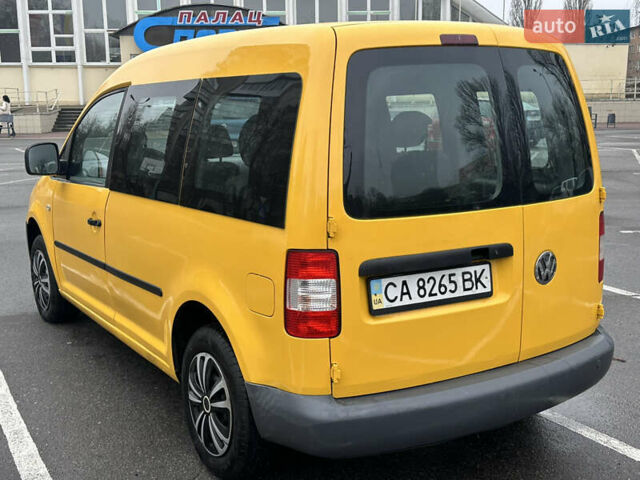 Жовтий Фольксваген Кадді, об'ємом двигуна 1.97 л та пробігом 252 тис. км за 4950 $, фото 8 на Automoto.ua