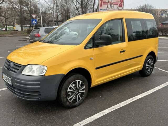 Желтый Фольксваген Кадди, объемом двигателя 2 л и пробегом 252 тыс. км за 4950 $, фото 11 на Automoto.ua