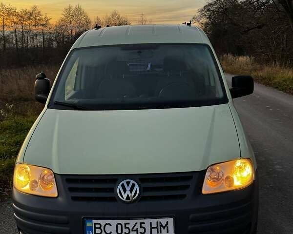 Желтый Фольксваген Кадди, объемом двигателя 1.9 л и пробегом 293 тыс. км за 6500 $, фото 14 на Automoto.ua