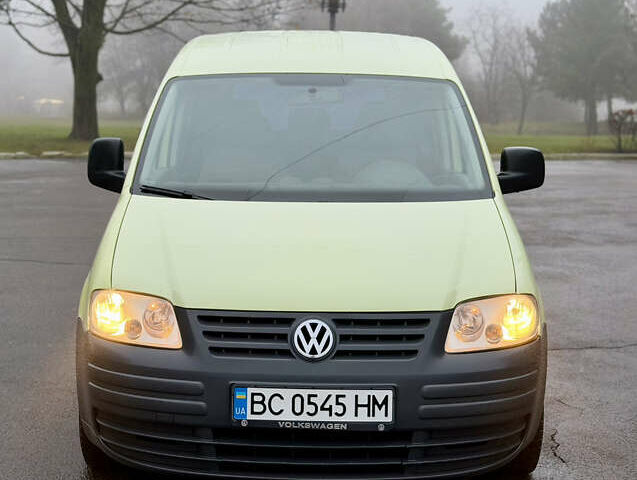 Желтый Фольксваген Кадди, объемом двигателя 1.9 л и пробегом 293 тыс. км за 6400 $, фото 4 на Automoto.ua