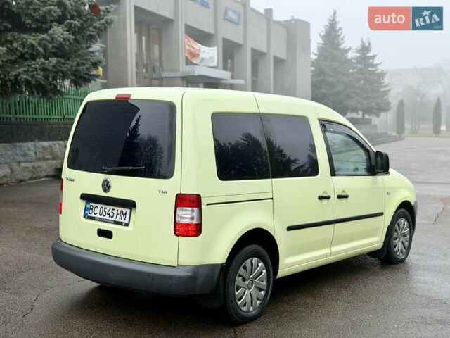 Желтый Фольксваген Кадди, объемом двигателя 1.9 л и пробегом 293 тыс. км за 6400 $, фото 21 на Automoto.ua