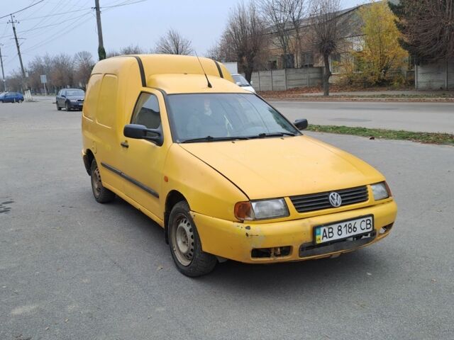 Желтый Фольксваген Кадди, объемом двигателя 1.9 л и пробегом 256 тыс. км за 1400 $, фото 1 на Automoto.ua