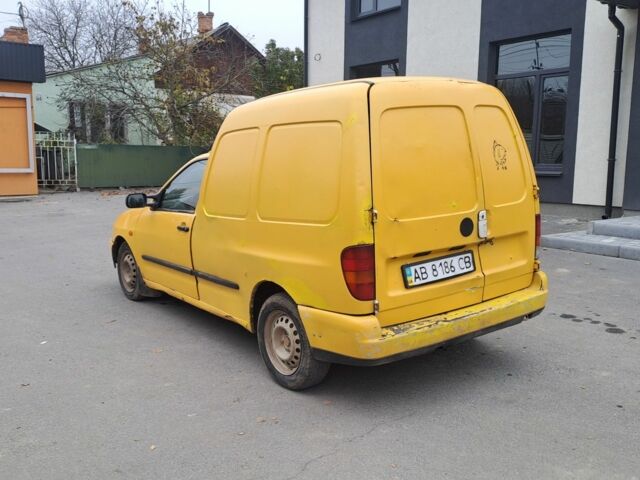 Желтый Фольксваген Кадди, объемом двигателя 1.9 л и пробегом 256 тыс. км за 1400 $, фото 3 на Automoto.ua