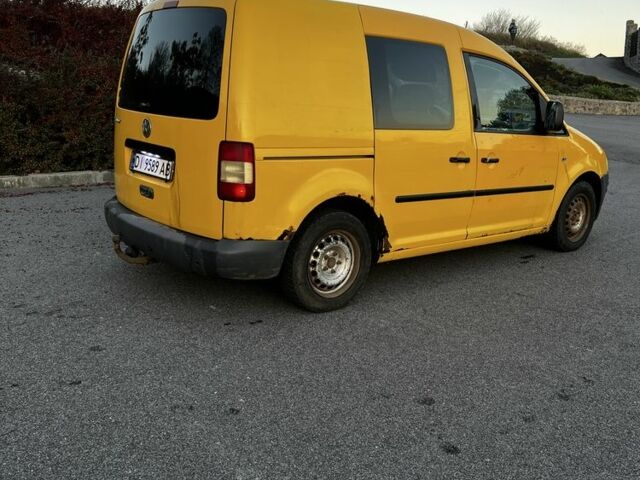 Жовтий Фольксваген Кадді, об'ємом двигуна 2 л та пробігом 430 тис. км за 3300 $, фото 3 на Automoto.ua