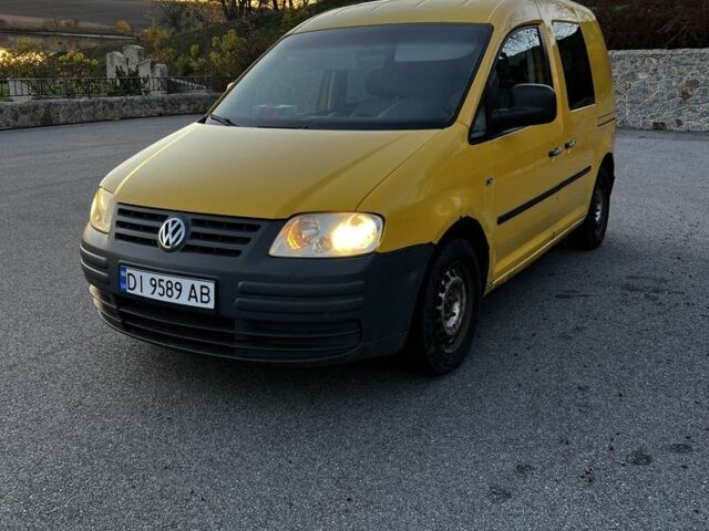 Жовтий Фольксваген Кадді, об'ємом двигуна 2 л та пробігом 430 тис. км за 3300 $, фото 1 на Automoto.ua