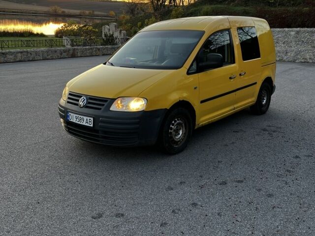 Жовтий Фольксваген Кадді, об'ємом двигуна 2 л та пробігом 430 тис. км за 3300 $, фото 2 на Automoto.ua