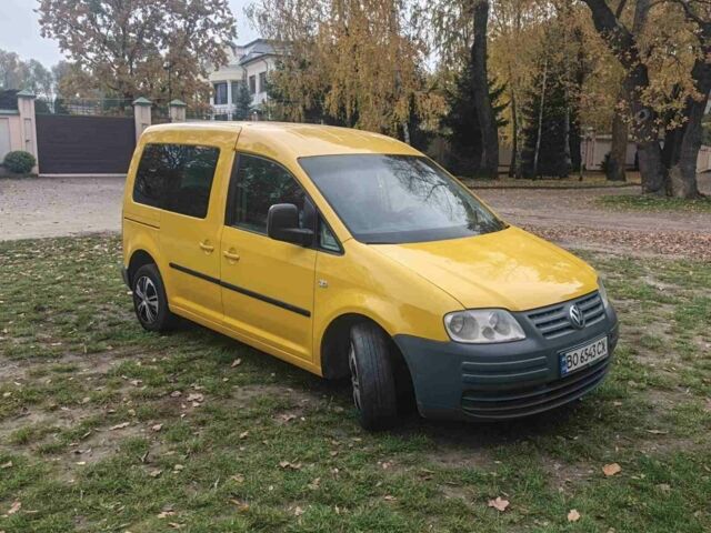 Желтый Фольксваген Кадди, объемом двигателя 1.9 л и пробегом 334 тыс. км за 5000 $, фото 22 на Automoto.ua