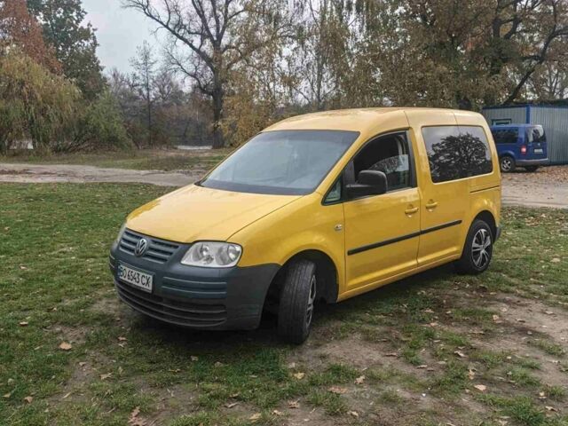 Желтый Фольксваген Кадди, объемом двигателя 1.9 л и пробегом 334 тыс. км за 5000 $, фото 11 на Automoto.ua