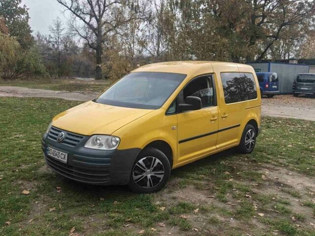Желтый Фольксваген Кадди, объемом двигателя 1.9 л и пробегом 334 тыс. км за 5000 $, фото 18 на Automoto.ua