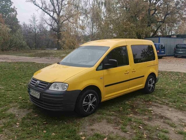 Желтый Фольксваген Кадди, объемом двигателя 1.9 л и пробегом 334 тыс. км за 5000 $, фото 2 на Automoto.ua