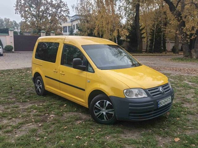 Желтый Фольксваген Кадди, объемом двигателя 1.9 л и пробегом 334 тыс. км за 5000 $, фото 12 на Automoto.ua