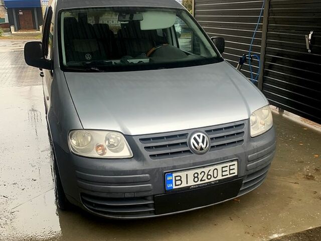 Серый Фольксваген Кадди, объемом двигателя 2 л и пробегом 347 тыс. км за 5700 $, фото 1 на Automoto.ua