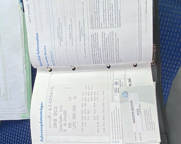 Сірий Фольксваген Кадді, об'ємом двигуна 1.6 л та пробігом 216 тис. км за 6000 $, фото 35 на Automoto.ua