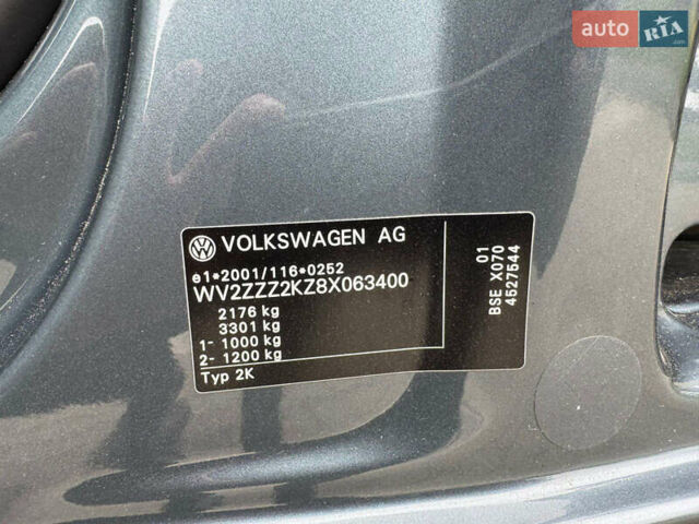 Серый Фольксваген Кадди, объемом двигателя 1.6 л и пробегом 259 тыс. км за 7900 $, фото 92 на Automoto.ua