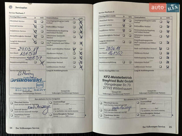 Сірий Фольксваген Кадді, об'ємом двигуна 1.9 л та пробігом 275 тис. км за 10850 $, фото 171 на Automoto.ua