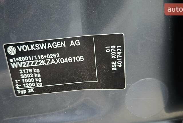 Серый Фольксваген Кадди, объемом двигателя 1.6 л и пробегом 225 тыс. км за 9499 $, фото 71 на Automoto.ua