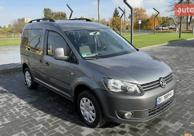 Серый Фольксваген Кадди, объемом двигателя 1.98 л и пробегом 262 тыс. км за 9499 $, фото 3 на Automoto.ua