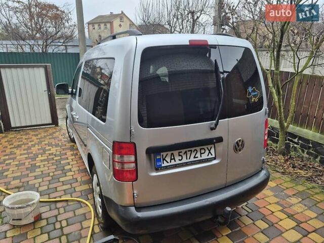 Серый Фольксваген Кадди, объемом двигателя 1.6 л и пробегом 229 тыс. км за 12500 $, фото 15 на Automoto.ua