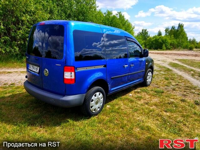 Синий Фольксваген Кадди, объемом двигателя 2 л и пробегом 370 тыс. км за 3700 $, фото 7 на Automoto.ua