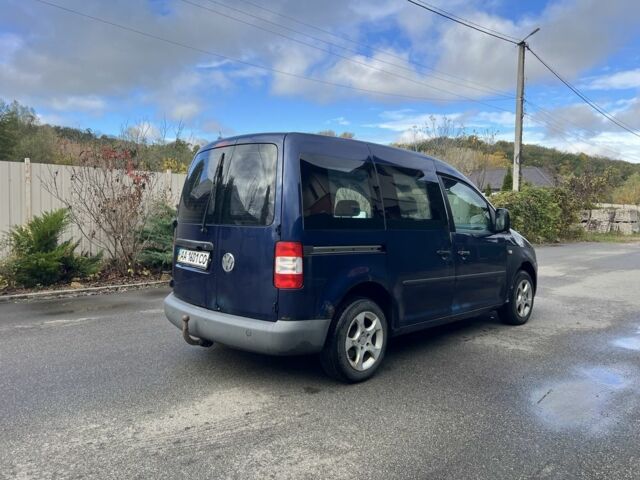 Фольксваген Кадди 2004 в Киеве на Automoto.ua Синий Фольксваген Кадди, объемом двигателя 2 л и пробегом 556 тыс. км за 3000 $, фото 5 на Automoto.ua