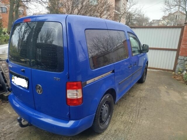 Синий Фольксваген Кадди, объемом двигателя 1.9 л и пробегом 375 тыс. км за 7000 $, фото 4 на Automoto.ua