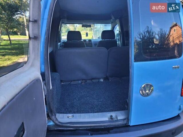 Фольксваген Кадди 2004 в Хмельницком на Automoto.ua Синий Фольксваген Кадди, объемом двигателя 1.9 л и пробегом 317 тыс. км за 4900 $, фото 2 на Automoto.ua