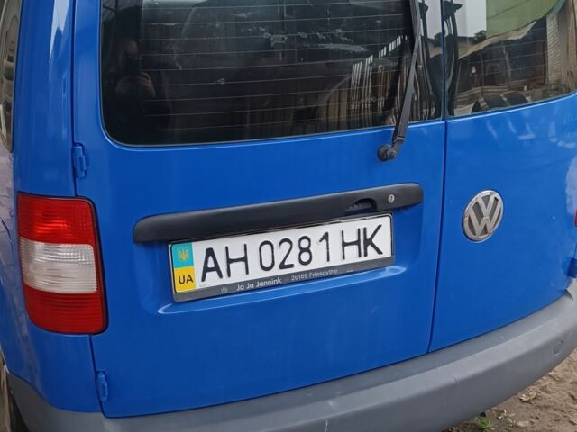 Синий Фольксваген Кадди, объемом двигателя 1.4 л и пробегом 413 тыс. км за 4300 $, фото 2 на Automoto.ua
