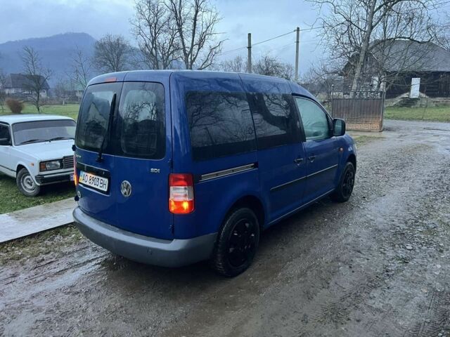 Синій Фольксваген Кадді, об'ємом двигуна 2 л та пробігом 398 тис. км за 4650 $, фото 3 на Automoto.ua