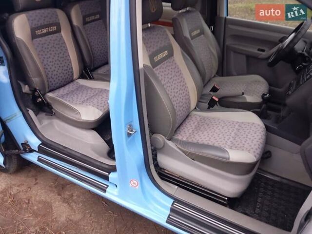 Синий Фольксваген Кадди, объемом двигателя 1.6 л и пробегом 360 тыс. км за 5800 $, фото 13 на Automoto.ua