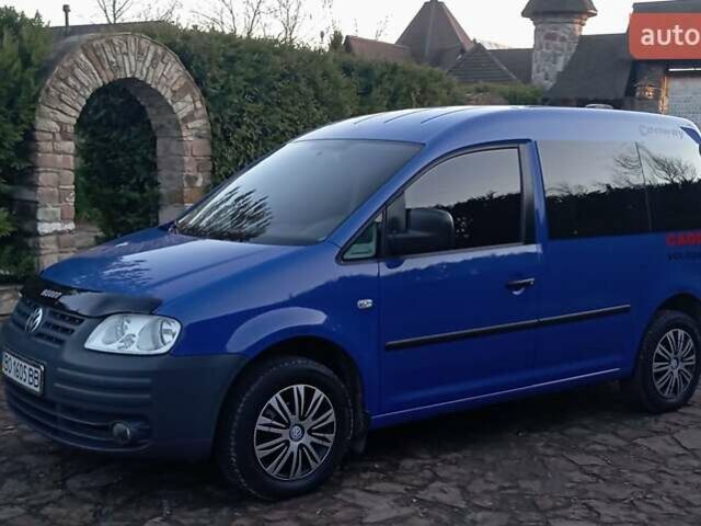 Синий Фольксваген Кадди, объемом двигателя 1.9 л и пробегом 320 тыс. км за 5850 $, фото 1 на Automoto.ua